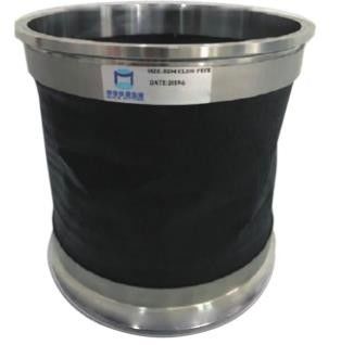PTFE 150mm-400MM length Industrial Flexible Connectors / flexible pipe connector