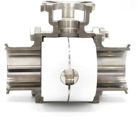 DN10~DN100 1 1/4in Stainless Steel Sanitary Valves Three Piece Ball Valve