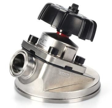 DN15-DN100 Manual Diaphragm Valve / 1 Inch Diaphragm Valve With Tri Clamp