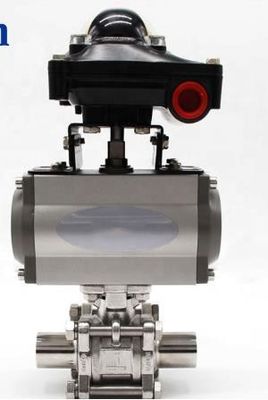 SS316L PN6~PN16 Stainless Steel Sanitary Valves Intelligent Control
