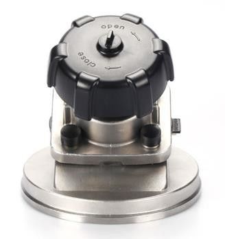 SS316L Sanitary Diaphragm Valve / DN25-DN50 2 Inch Diaphragm Valve