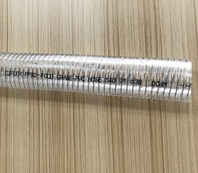 FDA Approval 7.0mm Thickness OD11mm Food Grade Suction Hose