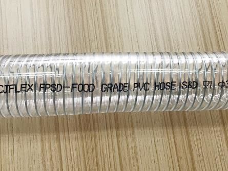 FDA Approval 7.0mm Thickness OD11mm Food Grade Suction Hose