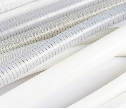 Heat Resistant  6m/Roll OD112mm Transparent Silicone Tubing 4 Inch Food Grade Pipe