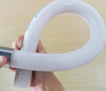 Polyester Reinforced 4m/roll 5/16 Id Food Safe Silicone Tubing OD19mm