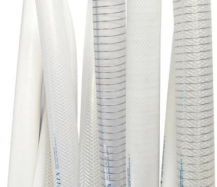 4.8mm~32mm Thickness Food Safe Silicone Tubing Aramid Fabric Reinforced