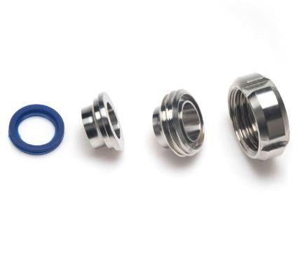 ISO9001 Approved Equal SMS Sanitary Pipe Fittings Round Head