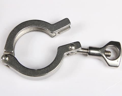 3A DIN Sanitary Pipe Fittings TC 8 Inch Heavy Duty Hose Clamp