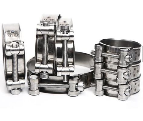 3A DIN standard SS316 Sanitary Pipe Fittings High Pressure Hose Clamp