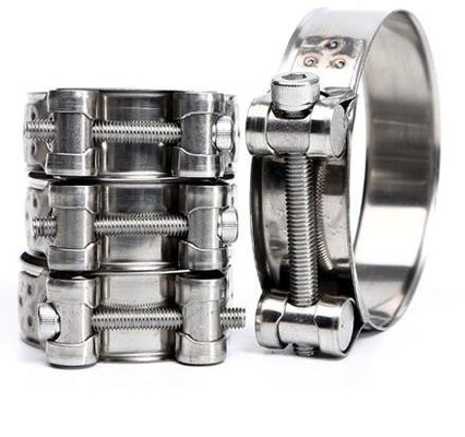3A DIN standard SS316 Sanitary Pipe Fittings High Pressure Hose Clamp