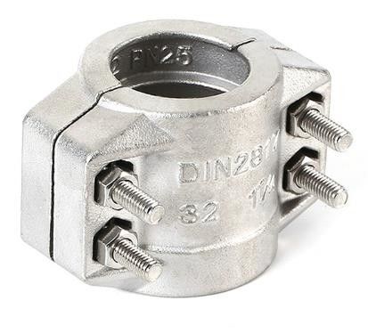 EN14420 DIN 2817 Standard 22mm Hose Clamp Stainless Steel Bolt Clamps