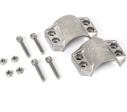 EN14420 DIN 2817 Standard 22mm Hose Clamp Stainless Steel Bolt Clamps