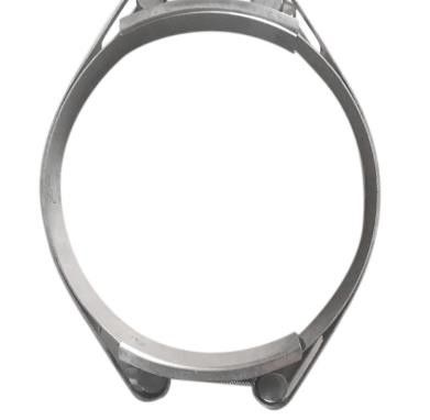 Customized Antirust Double Bolt Hose Clamp / High Pressure Sanitary Clamp