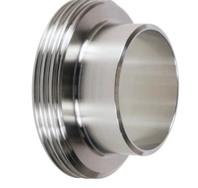 10-150mm Male Sanitary Pipe Fittings For Dairy Cosmetic Pharmaceutical Industry