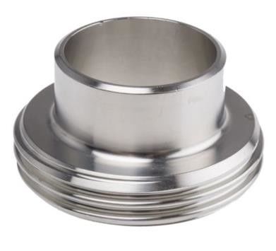 10-150mm Male Sanitary Pipe Fittings For Dairy Cosmetic Pharmaceutical Industry