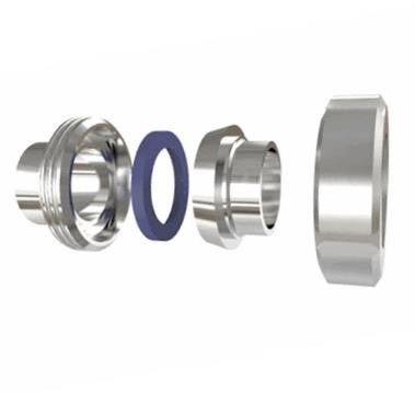 10-150mm Male Sanitary Pipe Fittings For Dairy Cosmetic Pharmaceutical Industry