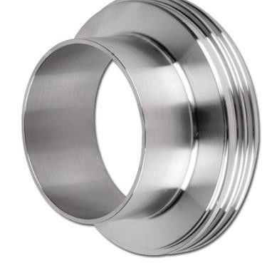 Forged 25mm SMS Union Sanitary Weld Fittings Customized available