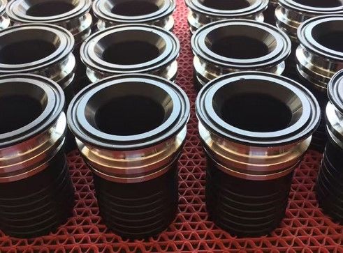 SS316L 3a Pipe Fittings FEP Lined 6 Inch Tri Clamp Sanitary Fittings