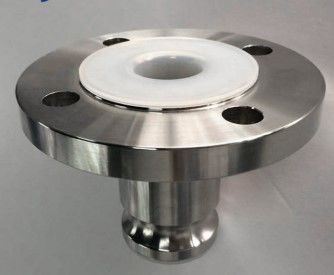 EN PN16 PTFE Lined Pipe Fittings 3/4"-4" Steel Flange Adaptor