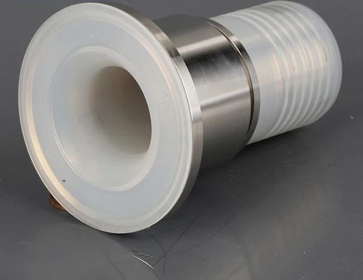 EN16 PTFE Lined Pipe Fittings Pipe Swivel Flange With Toothed Hose Shank