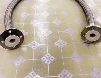 PFA Lined 3/4 Inch Pipe Flange 19mm Hose Fittings With Toothed Hose Shank