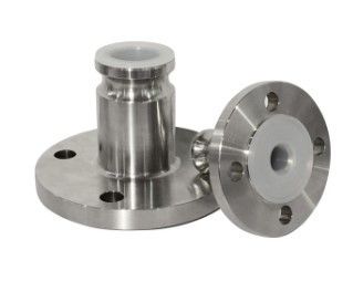 2 Inch SS304 EN PN16 Flange PFA Lined Pipe customized available