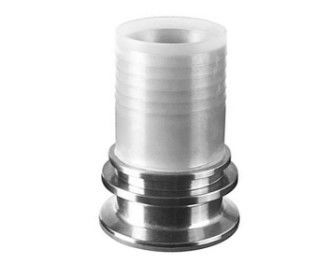 Sanitary 395mm PTFE Lined Pipe Fittings 12 Inch Tri Clamp For Pharmacy