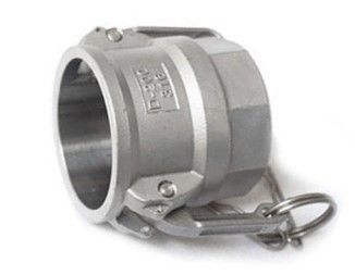 G2 Thread PTFE Lined Pipe Fittings 2 Inch Camlock Fittings D Adaptor