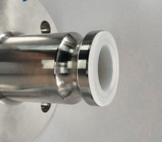 ANSI 150lb 3 Inch Male Camlock Fitting With Flange PTFE Lined