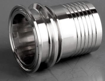 SS316L Stainless Steel Tri Clamp Fittings 1/2 Inch Braided Hose Fittings