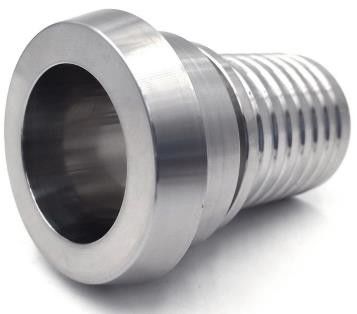 Round Head DIN11851 Female Hose Fitting 100mm 4 Inch Hose Adapter