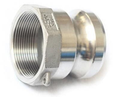 NBR Seal Stainless Steel Quick Coupling 4 Inch Camlock Fittings