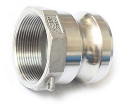 D152S6-NPT Stainless Steel Hose Couplings Type D 6 Inch Camlock Fittings