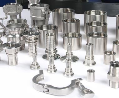 Food Grade 50mm 316L Stainless Steel Hose Couplings 2 Inch Tri Clamp Ferrule