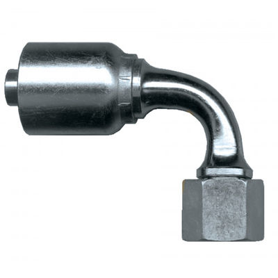 ISO8434 Standard Steel Hose Fittings 90 Degree Female Orfs Adapter