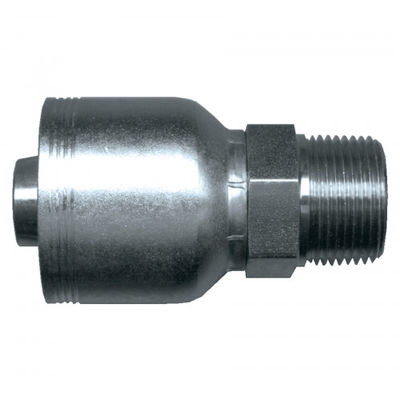 SAEJ514 standard Steel Hose Fittings Threaded Male Pipe Coupling