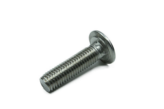 Class4.8 8.8 Zinc Yellow Plated Round Head Silo Bolts Fin Neck Bolt