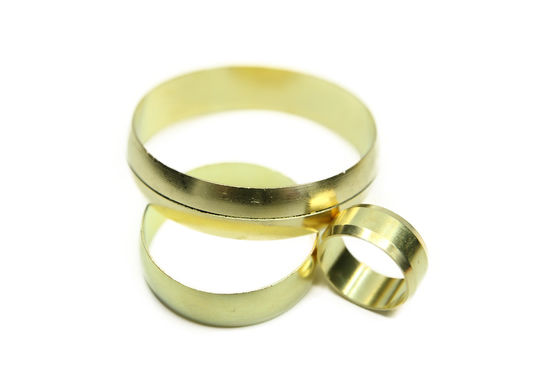 CNC lathe brass FerruleBushing fitting hydraulic ferrule fitting