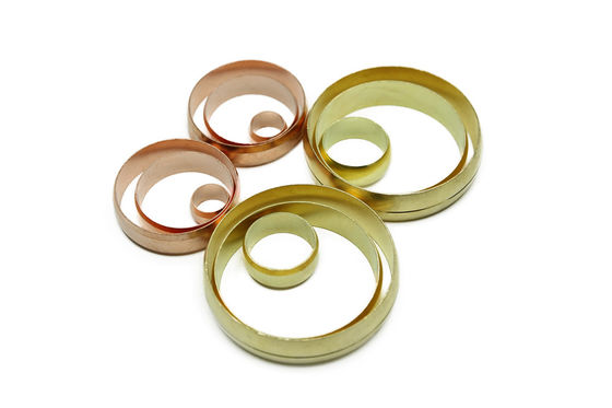 CNC lathe brass FerruleBushing fitting hydraulic ferrule fitting