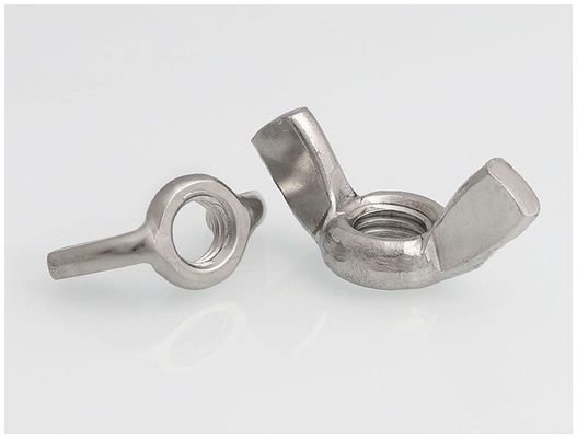 Stainless steel 304 316 Bright Butterfly Nut DIN315 Round Wing Nuts