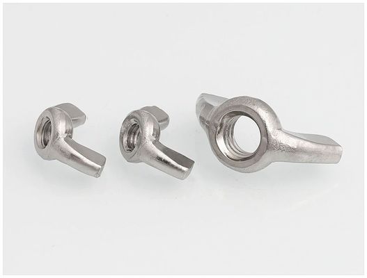 Stainless steel 304 316 Bright Butterfly Nut DIN315 Round Wing Nuts