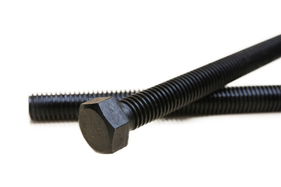 Class 4.8 8.8 Black  bolt and nut screw washer DIN931 DIN933 hex bolt