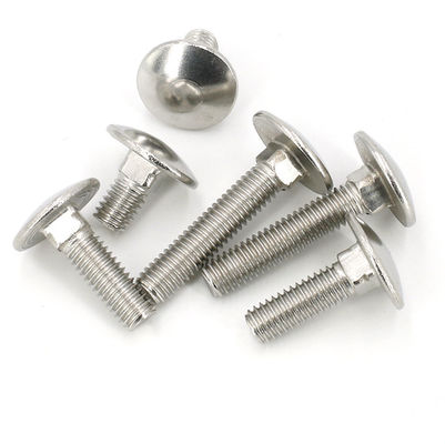 Stainless Steel Mushroom Round Head Square Neck Bolts DIN 603 Carriage Bolt