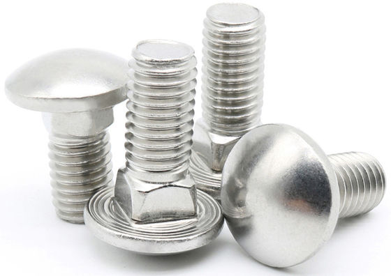 Stainless Steel Mushroom Round Head Square Neck Bolts DIN 603 Carriage Bolt