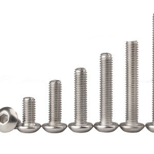 Stainless steel Hex Socket Button Head Bolt Iso7380 Allen bolts