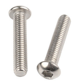 Stainless steel Hex Socket Button Head Bolt Iso7380 Allen bolts