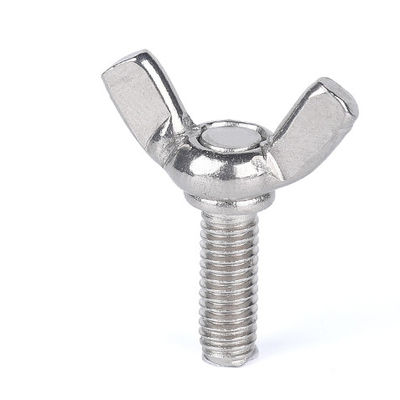 Stainless steel Thumb Screw custom bolts nuts screws Machine Wing Butterfly  bolts