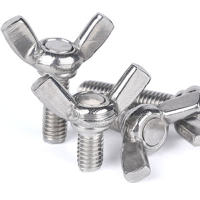 Stainless steel Thumb Screw custom bolts nuts screws Machine Wing Butterfly  bolts