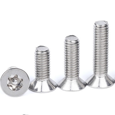 SS304 A2-70 Stainless Steel Torx Countersunk Head Security Machine Screw
