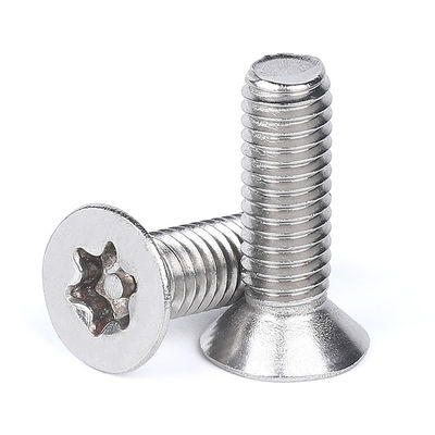 SS304 A2-70 Stainless Steel Torx Countersunk Head Security Machine Screw